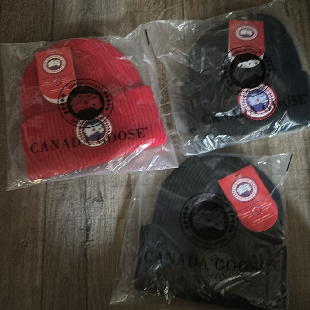 canada goose beanies